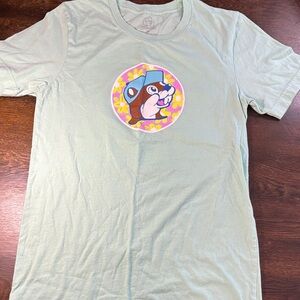Light Green buc-ees t-shirt